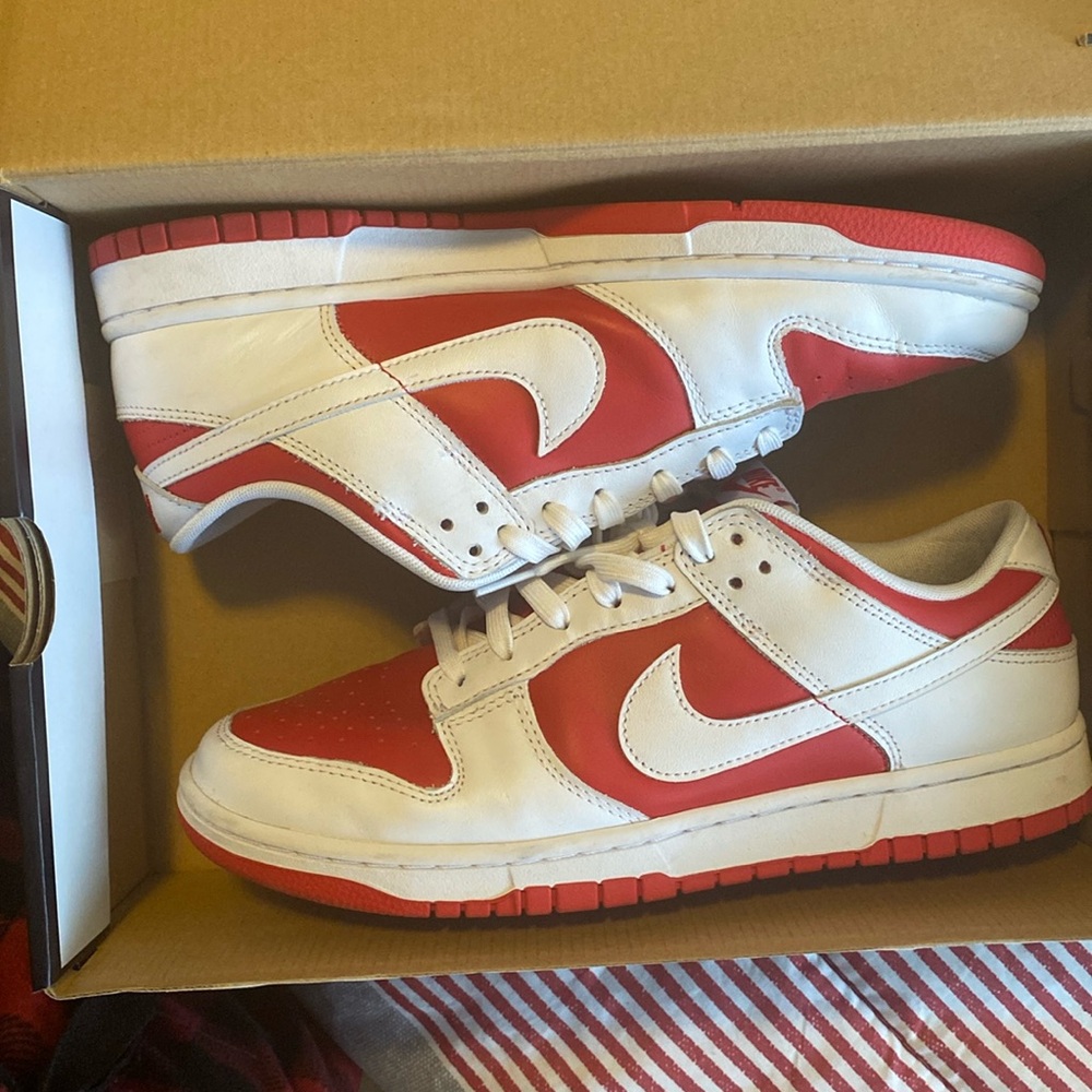 Nike Dunk Low Championship Red